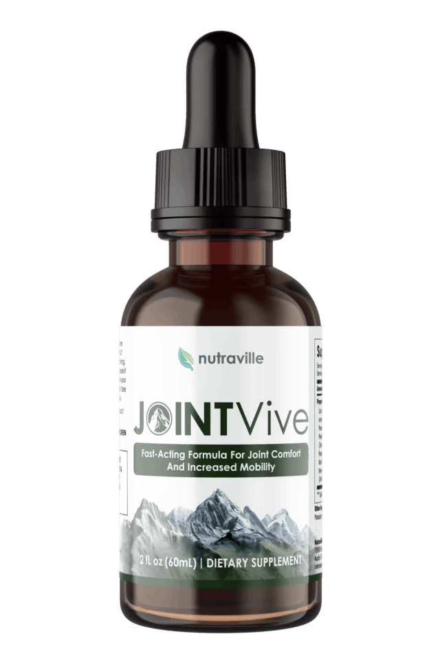 JointVive liquid joint comfort supplement bottle